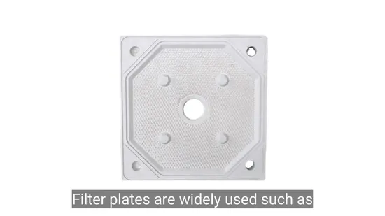 High-Quality Replacement Chamber Filter Plate for Efficient Filtration